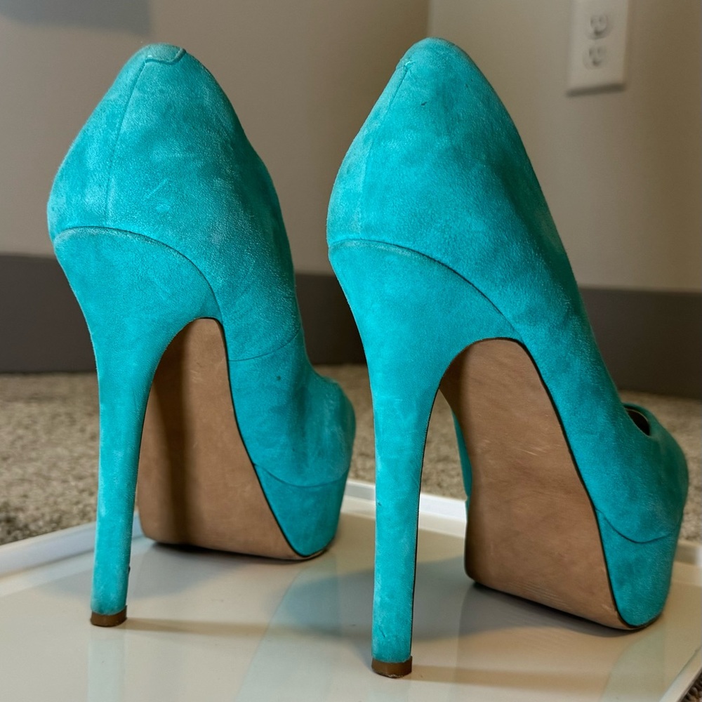 Well loved stripper heels